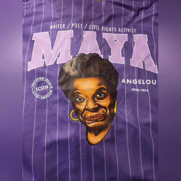 NWT MAYA DE ANGELOU icon Jersey Medium - Picture 5 of 12